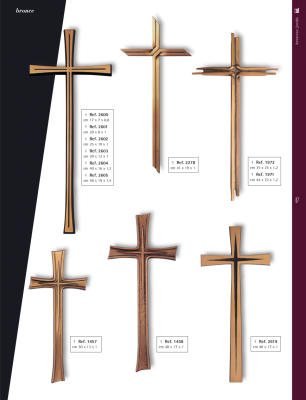 Cruces de bronce